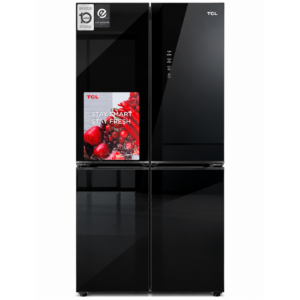 NEVERA 460 LTS-16 Pies, 4 PUERTAS VIDRIO NEGRO MOD: P460CDGB