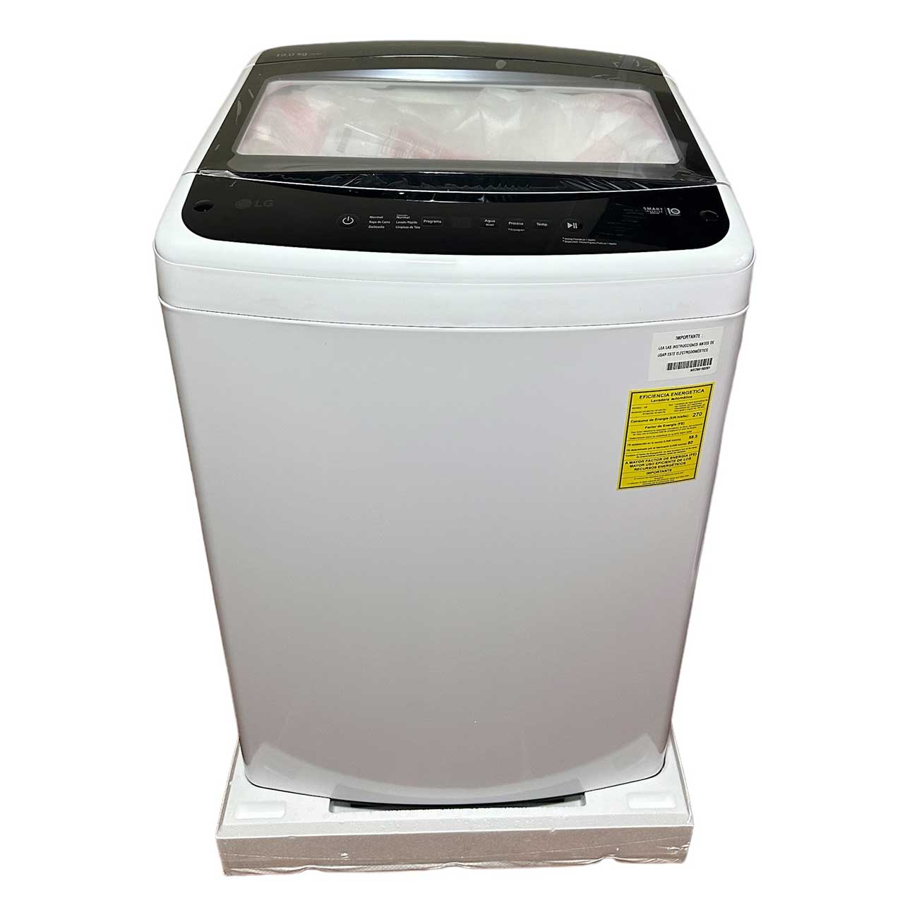 LAVADORA **42 LBS-19 KG, INVERTER MOD: WT19 W VTM