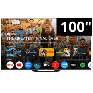 100" TV QLED MINI LED 4K GOOGLE TV MOD: 100TIKJQMI