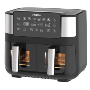 FREIDORA DE AIRE DOBLE CESTA 8LT 1800W Mod: AFD 4006 W