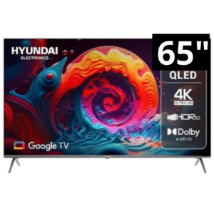 TV 65 QLED HYUNDAI 4K GOOGLE TV Mod: YLED6513QG