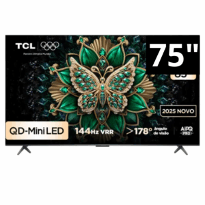75" TV QD MINI LED, QLED GOOGLE TV MOD: 75C6K