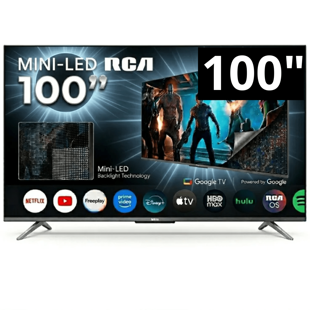 TV 100" MINILED RCA 4K GOOGLE TV Mod: 100MINIRC