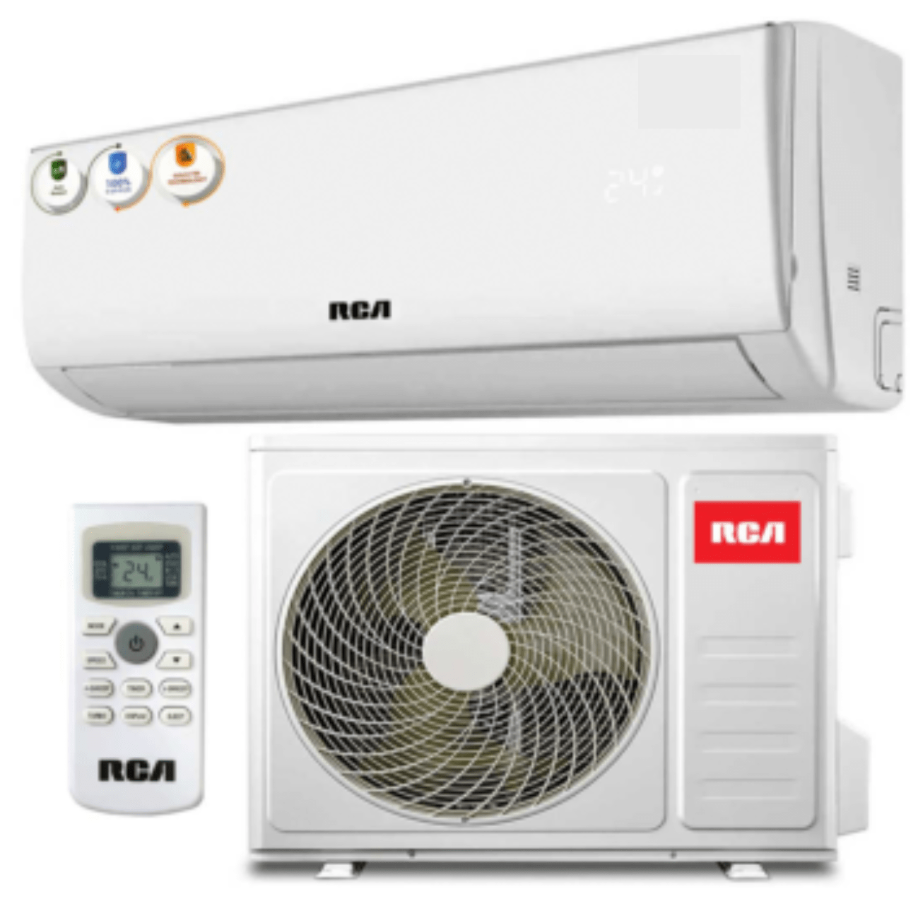 A/C SPLIT RCA 18000BTU A/E 220V Mod: RCA-18KBTU