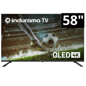 TV 58 QLED INDURAMA 4K GOOGLE TV Mod: 58TIKN3UHD