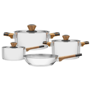 OLLAS TRAMONTINA BRAVA INOXIDABLE 4 PIEZAS Mod: 65300 310