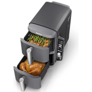 FREIDORA DE AIRE 9.5 LT DOUBLE STACK XL Mod: SL401LAA