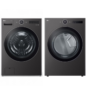 COMBO LAVADORA 23 KG, SECADORA ELECTTRICA 23 KG 52 LBS NEGRA INVERTER Mod: WM23 BFXS6